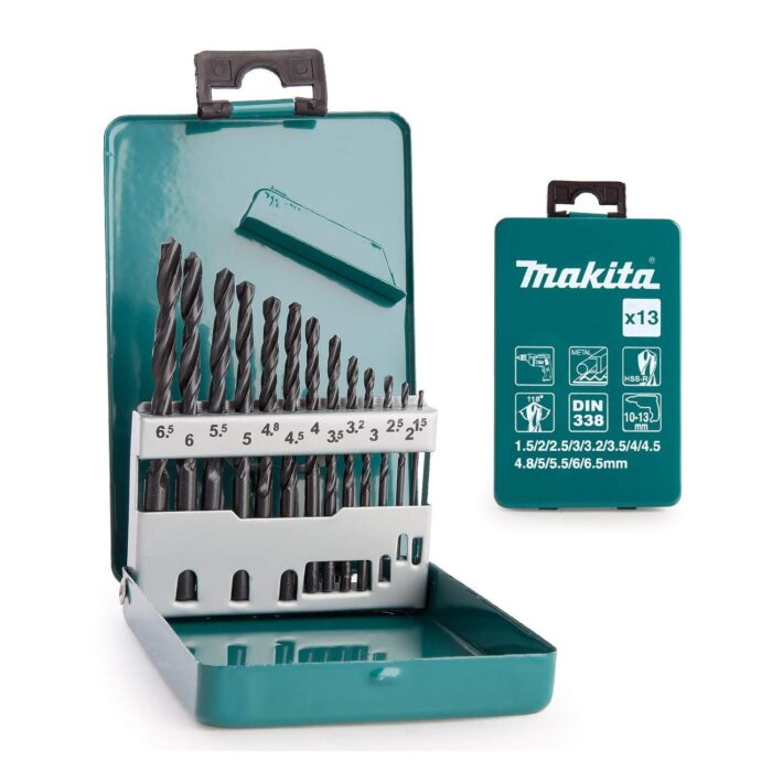 Makita D-54075 13 Piece HSS-R Multi-Pack Makita D-54075 13 Piece HSS-R Multi-Pack