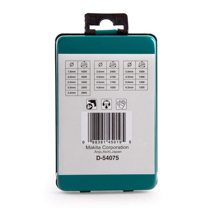 Makita D-54075 13 Piece HSS-R Multi-Pack Makita D-54075 13 Piece HSS-R Multi-Pack