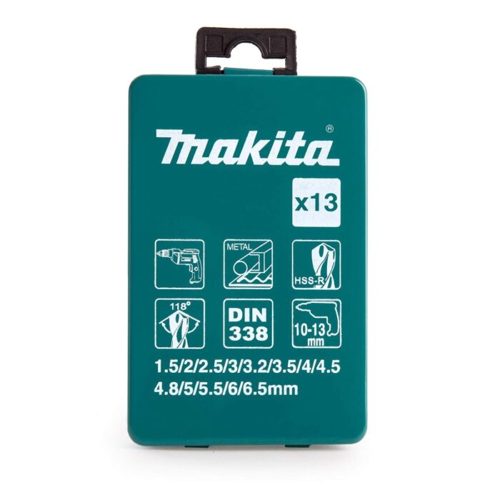 Makita D-54075 13 Piece HSS-R Multi-Pack Makita D-54075 13 Piece HSS-R Multi-Pack