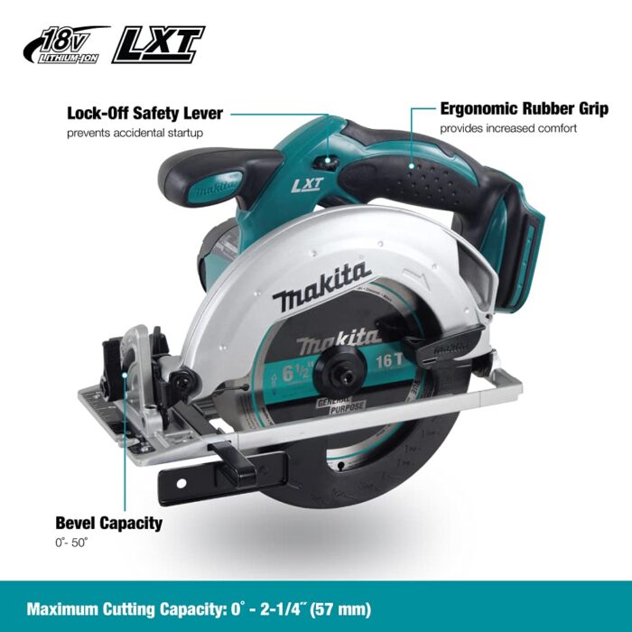 Makita DSS611Z 18V Li-Ion LXT 165mm Circular Saw - Batteries and Charger Not Included Makita DSS611Z 18V Li-Ion LXT 165mm Circular Saw - Batteries and Charger Not Included