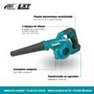 Makita DUB185Z 18V Li-ion LXT Blower - Batteries and Charger Not Included