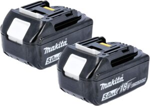 Makita Genuine BL1850B 18V 5.0Ah Battery Twin Pack for Makita DJR183Z