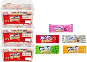 Maoam Stripes 3 Tubs Offer Party Favours 360 Treats