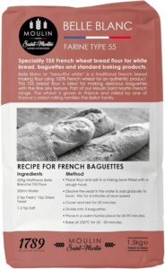 Matthews Cotswold Moulin Saint Martin French T55 Belle Blanc