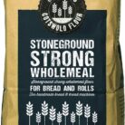 Matthews Cotswold Traditional Stoneground Strong Wholegrain Flour - 1.5kg Bag (Single Bag)