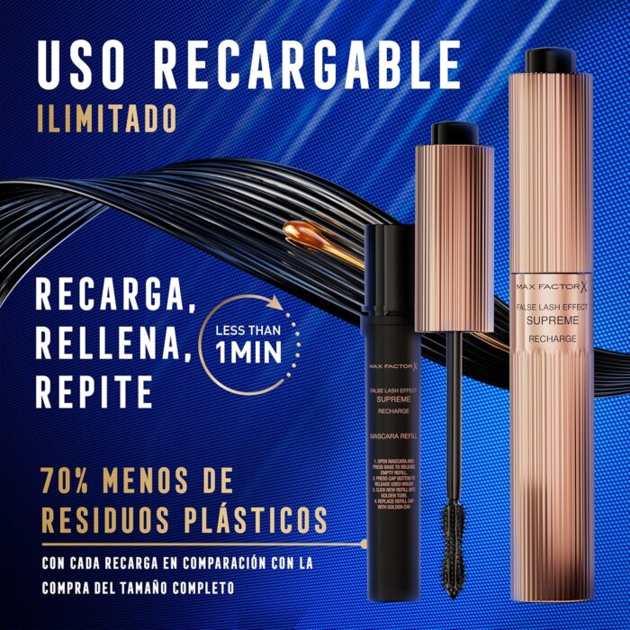 Max Factor False Lash Effect Supreme Recharge Mascara - Black Max Factor False Lash Effect Supreme Recharge Mascara - Black