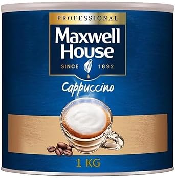 Maxwell House Cappuccino Instant Coffee 1kg Tin (1000 Grams) Maxwell House Cappuccino Instant Coffee 1kg Tin (1000 Grams)