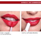 MAYBELLINE - SuperStay 24H Lipstick - 185 Rose Dust - Pink - Long lasting Glossy Lipstick - 10 ml