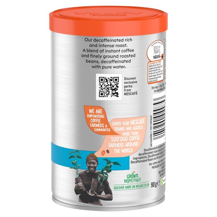 NESCAFÉ Azera Americano Decaff Instant Coffee 90g (Pack of 6) (Packing May Vary) NESCAFÉ Azera Americano Decaff Instant Coffee 90g (Pack of 6) (Packing May Vary)