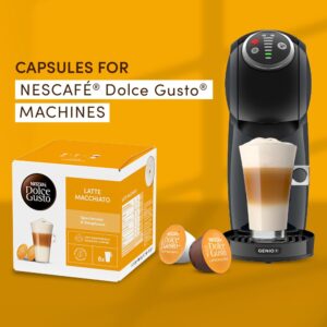 NESCAFÉ DOLCE GUSTO Latte Macchiato Coffee Pods Pack of 3 (Total 24 Servings) NESCAFÉ DOLCE GUSTO Latte Macchiato Coffee Pods Pack of 3 (Total 24 Servings)