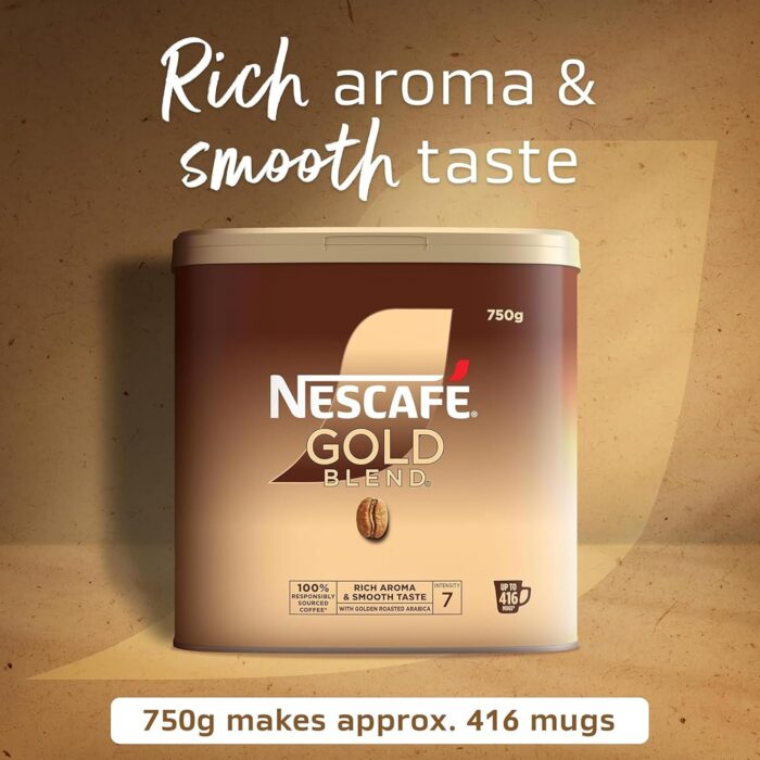 NESCAFÉ Gold Blend Instant Coffee 2 x 750g Tins