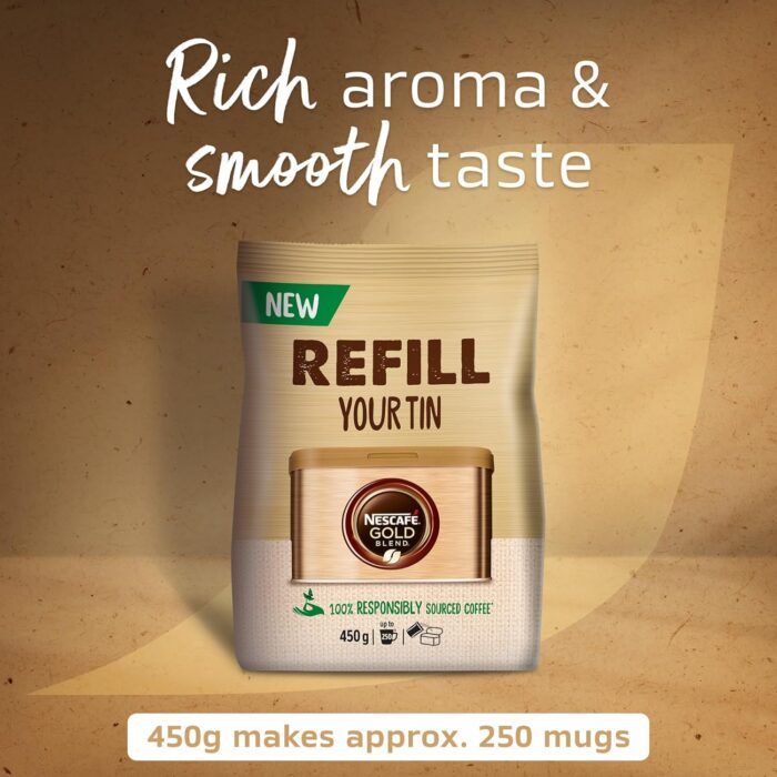 NESCAFÉ Gold Blend Instant Coffee 450g Refill NESCAFÉ Gold Blend Instant Coffee 450g Refill