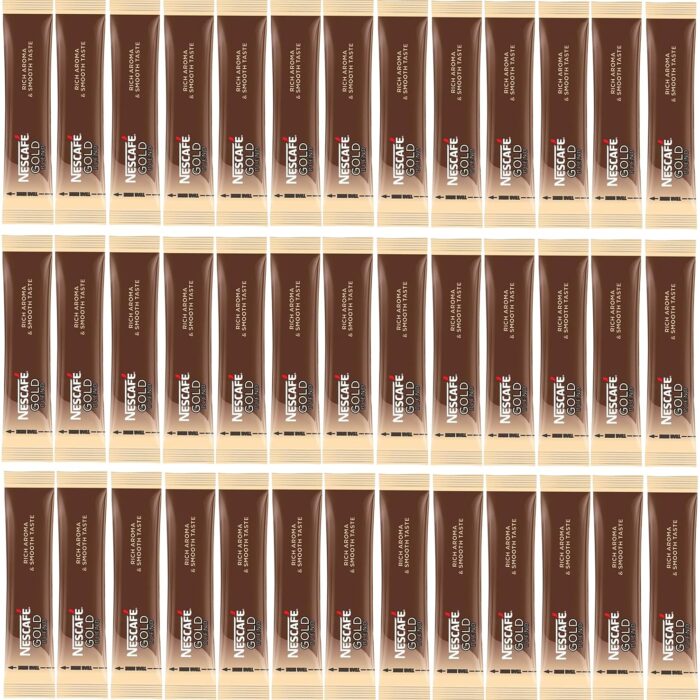 NESCAFÉ Gold Blend Medium Roast Instant Coffee Sachets - 50 x 1.8g Sticks NESCAFÉ Gold Blend Medium Roast Instant Coffee Sachets - 50 x 1.8g Sticks