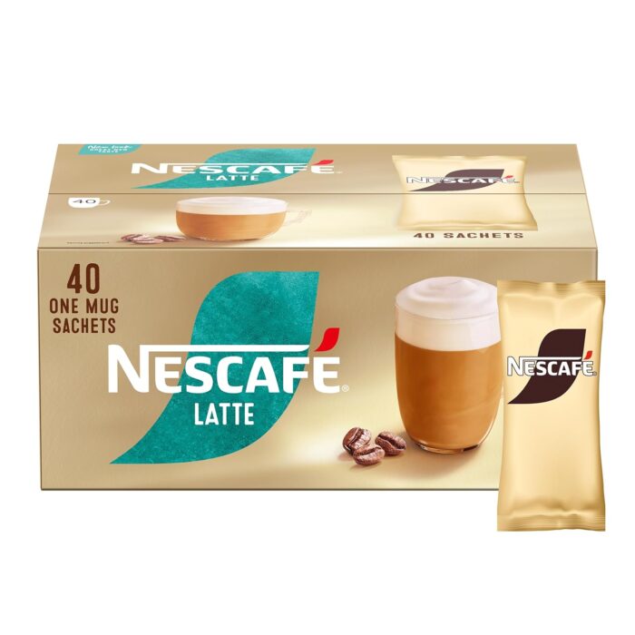 Nescafé Latte Instant Coffee Sachets - 40 X 18G Nescafé Latte Instant Coffee Sachets - 40 X 18G