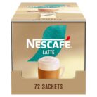 NESCAFÉ Latte Instant Coffee Sachets - 72 x 18g