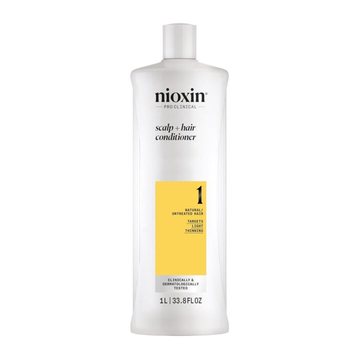 nioxin-system-1-hair-thickening-system-for-natural-hair-with-light-thinning.jpg Nioxin System 1 - Hair Thickening System For Natural Hair with Light Thinning - Biotin & Niacinamide - Shampoo