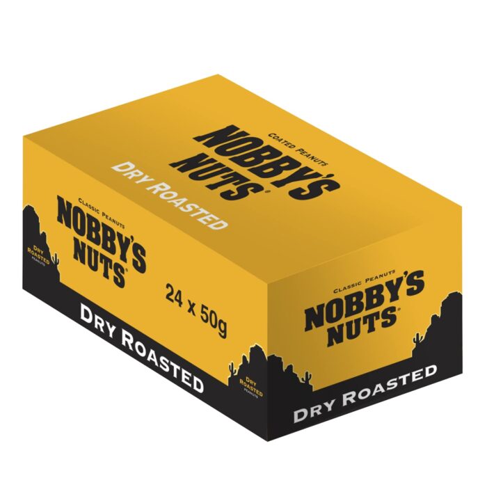 Nobby's Nuts Classic Dry Roasted Peanuts 50 g (Case of 24) Nobby's Nuts Classic Dry Roasted Peanuts 50 g (Case of 24)