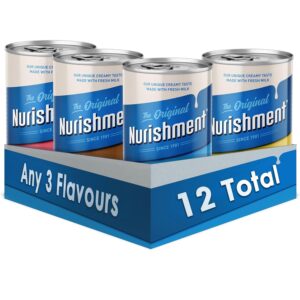 Nurishment High Protein Milk Drink – Custom 12 Pack (3 Flavours