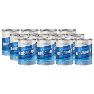 Nurishment The Original Vanilla Flavour 400g (Pack of 12)