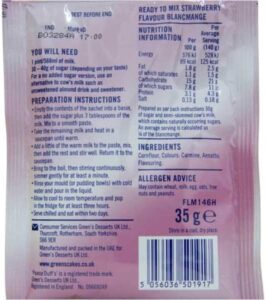 Pearce Duff’s Strawberry Blancmange 35g (Pack of 18) Pearce Duff's Strawberry Blancmange 35g (Pack of 18)