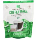 Percol Americano Medium Roast Coffee 100% Arabica Ready To Drink Bags - 60 x 8g