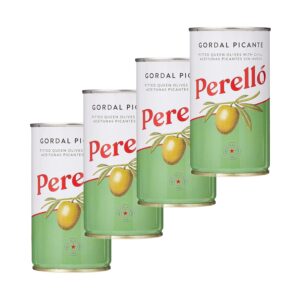 Perelló Gordal Picante Pitted Olives - 350g (150g Drained)