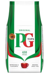 PG Tips One Cup Square Tea Bags (Pack of 450)