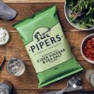 Pipers - Cider Vinegar & Sea Salt Crisps - 24 Minibags
