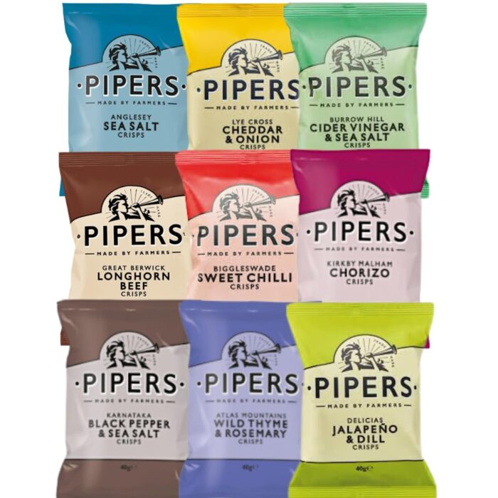 Version 1.0.0 Pipers Crisps Mixed Case 24x40