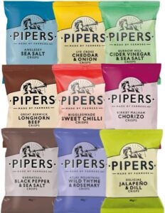 Pipers Crisps Mixed Case 24x40