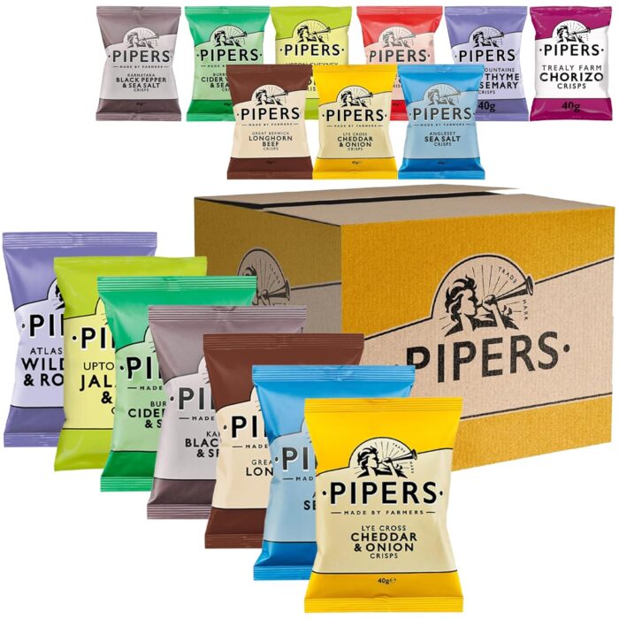 pipers-crisps-tasting-selection-7-flavour-variety-pack-premium-hand-cooked.jpg Pipers Crisps Tasting Selection 7 Flavour Variety Pack – Premium Hand-Cooked British Crisps