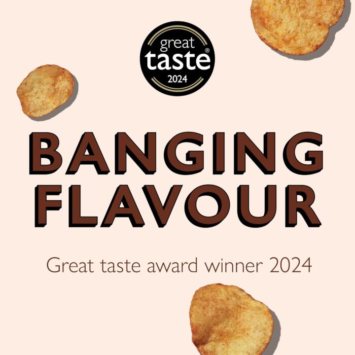 Pipers Great Berwick Longhorn Beef Crisps - 24x40g Pipers Great Berwick Longhorn Beef Crisps - 24x40g