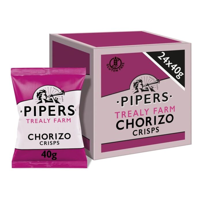 Pipers Trealy Farm Crisps Multi-Pack (24) Pipers Trealy Farm Crisps Multi-Pack (24)