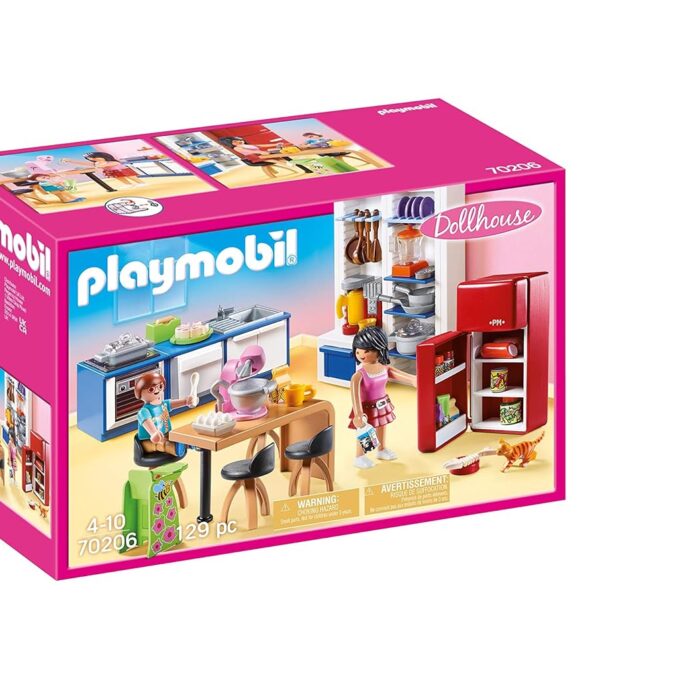 playmobil-70206-dollhouse-family-kitchen-fun-imaginative-role-play-playset.jpg Playmobil 70206 Dollhouse Family Kitchen