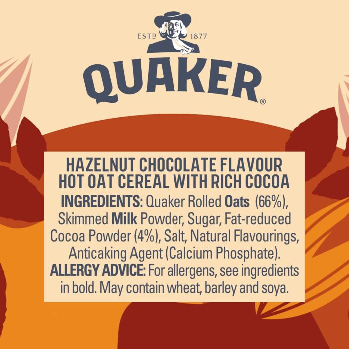 Quaker Hazelnut Chocolate Pot (Case of 8) Quaker Hazelnut Chocolate Pot (Case of 8)
