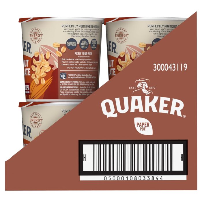 Quaker Hazelnut Chocolate Pot (Case of 8) Quaker Hazelnut Chocolate Pot (Case of 8)