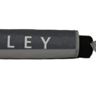 RADLEY London Womens Responsible Foldaway Telescopic Umbrella Tavistock Stripe in Black & Grey