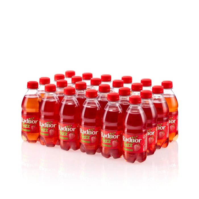 Radnor Fizz Strawberry No Added Sugar Juice Drink 24x330ml Radnor Fizz Strawberry No Added Sugar Juice Drink 24x330ml