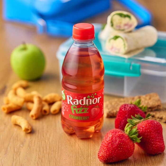 Radnor Fizz Strawberry No Added Sugar Juice Drink 24x330ml Radnor Fizz Strawberry No Added Sugar Juice Drink 24x330ml