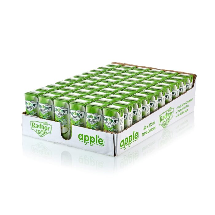 Radnor Fruits Apple 50% Fruit Juice Tetra Pak 60x125ml Radnor Fruits Apple 50% Fruit Juice Tetra Pak 60x125ml