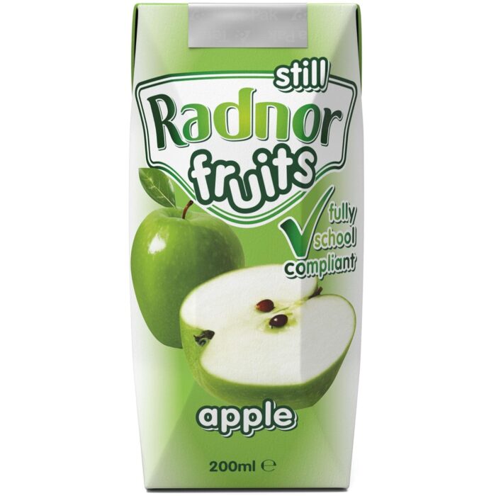 Radnor Fruits Apple 50% Juice Drink Tetra Pak 24x200ml Radnor Fruits Apple 50% Juice Drink Tetra Pak 24x200ml
