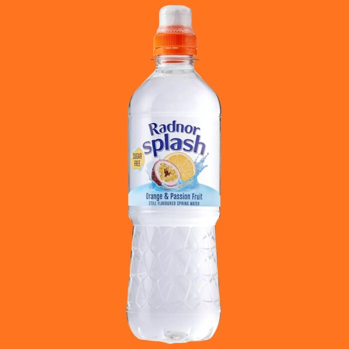 Radnor Splash Orange & Passion Fruit Sugar Free Flavoured Water Multipack 24 x 500ml