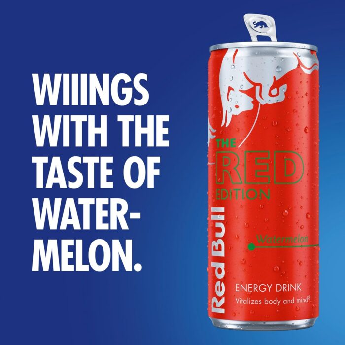 Red Bull Energy Drink Red Edition Watermelon 250 ml x12