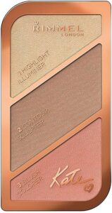 Rimmel London Sculpting Highlighter Palette 3-tone
