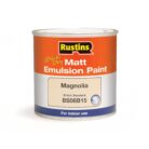 RUSTINS Matt Emulsion Paint White 250ml