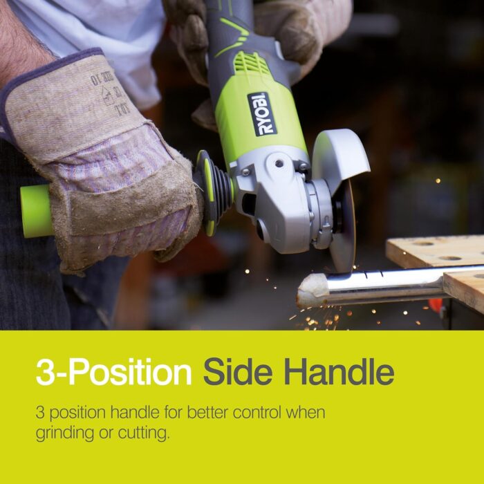 Ryobi R18AG-0 18V ONE+ Angle Grinder (Battery & Charger Excluded)