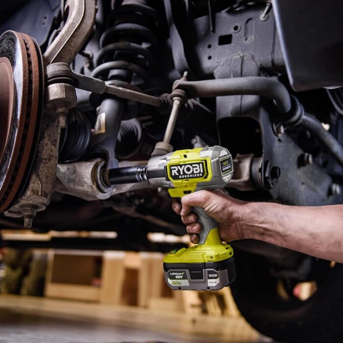 RYOBI RIW18BL-0 18V ONE+ Cordless Brushless Impact Wrench (Bare Tool) RYOBI RIW18BL-0 18V ONE+ Cordless Brushless Impact Wrench (Bare Tool)