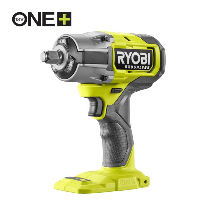 RYOBI RIW18BL-0 18V ONE+ Cordless Brushless Impact Wrench (Bare Tool) RYOBI RIW18BL-0 18V ONE+ Cordless Brushless Impact Wrench (Bare Tool)