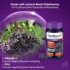 Sambucol Immuno Forte Gummies with Vitamin C & Zinc