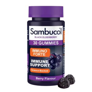 Sambucol Immuno Forte Gummies with Vitamin C & Zinc